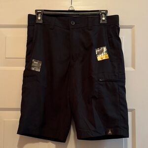 Black Cargo Shorts